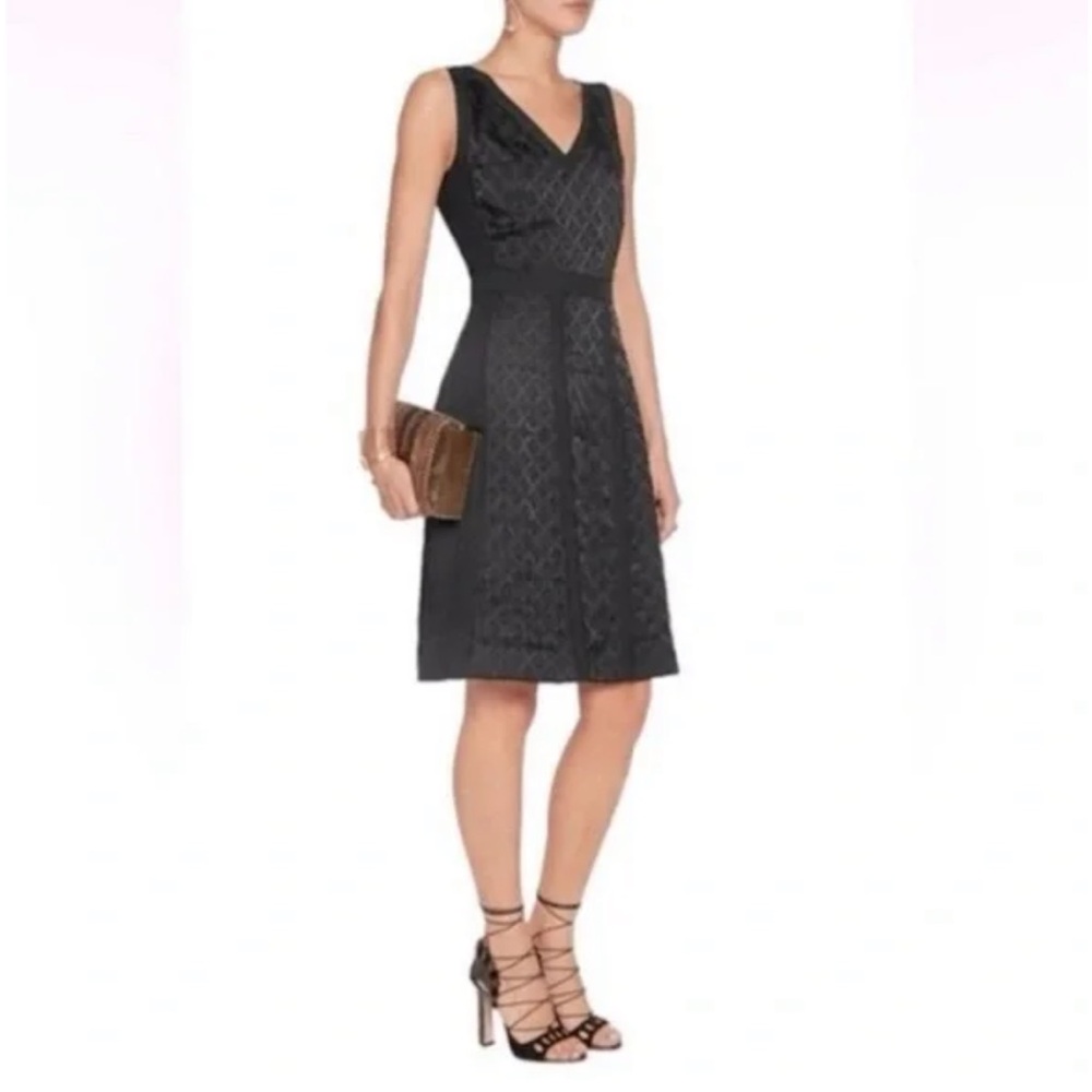Tory Burch Hadley black silk dress